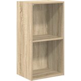 Ormarić za knjige s 2 razine boja hrasta 40x30x76,5 cm drveni | Shoptok.si