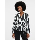 Orsay Black women's patterned blouse - Women | shoptok.hr