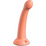 Pipedream Dillio Platinum Secret Explorer 6" Platinum Silicone Dildo Orange Cene