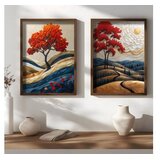 Wallity Dekorativna slika HUM102, 50x70x3,5cm, 2 dijela | Eponuda.ba