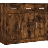 Maison Chic Komoda - Predalnik dimljeni hrast 91x28x75 cm inženirski les, (21718383) Cene