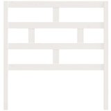  Uzglavlje za krevet bijelo 96 x 4 x 100 cm od masivne borovine | shoptok.hr