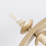  Brilagi - LED luster na sajli MILLA 15xG9/3W/230V zlatna/dimljena | Eponuda.com