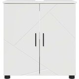 vidaXL Kupaonski ormar s policom Visoko sjajno bijela 61 x 35 x 64 cm | shoptok.hr
