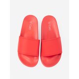 Shelvt Comfortable red women's flip-flops | shoptok.hr