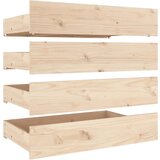  Posteljni okvir s predali 120x190 cm 4FT, (20884178) | Shoptok.si