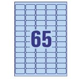 Avery Zweckform Odstranljive modre etikete 38,1 x 21,2 mm | Shoptok.si