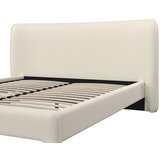 Bessagi Home Oblazinjena Postelja Valion, Slonokoščene Barve, 160x200 | Shoptok.si