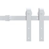 vidaXL drsna vrata s kompletom opreme 93x232 cm trda lesena borovina | Shoptok.si