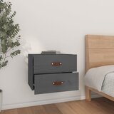  Zidni noćni ormarići 2 kom siva 50x36x40 cm | Eponuda.com