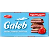 Galeb Čokolada PIONIR jagoda i jogurt 100g Cene
