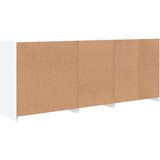 vidaXL Komoda s LED svjetlima bijela 162 x 37 x 67 cm | shoptok.hr