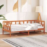  Dnevni krevet voštano smeđi 80 x 200 cm od masivne borovine | shoptok.hr