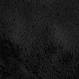 vidaXL Faux Rabbit Fur Rug Crna 200 x 280 cm Poliester | shoptok.hr