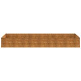  Povišena vrtna gredica 291 x 100 x 36 cm od čelika COR-TEN | shoptok.hr