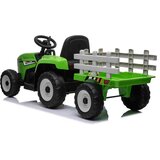 Ramiz Otroški električni traktor s prikolico zelen 12v | Shoptok.si