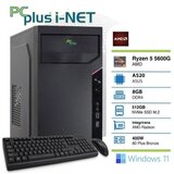 PCPLUS Namizni računalnik i-NET Ryzen 5 5600G 8GB 512GB NVMe M.2 SSD Windows 11 | Shoptok.si