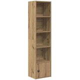  Regal za knjige boja hrasta 31x24x127 cm konstruirano drvo Smeđa | Shoptok.si