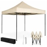 Multi Garden automatski samosklapajući vrtni paviljon 3 &amp;times; 3 m, bež Slike