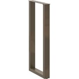  Noge za barski stol U-oblik 2 kom Prirodni čelik 40 x (100-101) cm Čelik | shoptok.hr