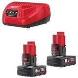 Milwaukee SET M12 NRG-602 PUNJAÄ C12 C+2XM12 B6 BATERIJE 451903 | Eponuda.ba