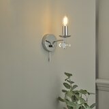  Där Lighting OLE0750 - Zidna lampa OLEANA 1xE14/40W/230V sjajni hrom | Eponuda.com