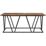  Kava Stol Dimljeni hrast 100 x 50 x 40 cm | shoptok.hr