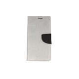  Preklopna torbica Fancy Diary Samsung Galaxy Xcover 4s G398 / Galaxy Xcover 4 G390 - srebrno črn z bleščicami | Shoptok.si
