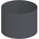  Vrtna saksija Antracit 90 x 90 x 20 cm Čelična vrata | shoptok.hr