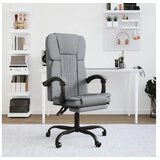  Uredski naslonjač od tkanine svjetlosivi | shoptok.hr