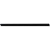  Samoljepljivi pečati za vrata 2 kom. 100 cm Aluminijski legura Crna | shoptok.hr