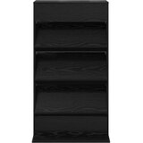  Polica za časopise s policom Crni hrast 70 x 41 x 126 cm | shoptok.hr