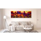  Slika - Colourful City Skyline 120x40 | shoptok.hr