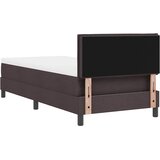  s opruga kutije Tamno smeđa 80 x 200 cm tkanina | shoptok.hr