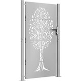  Vrtna vrata 100x175 cm Corten čelik Dizajn stabla | shoptok.hr