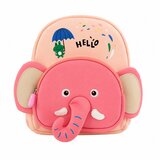 Hijerobags Ranac za vrtić slonić roze | Eponuda.com