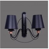 Opviq Berfin 2 846STL2711 Zidna lampa, crna | Eponuda.ba