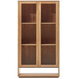 Kave Home Vitrina u dekoru hrasta u prirodnoj boji 100x185 cm Alguema – | shoptok.hr