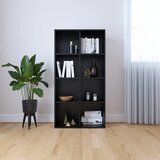 vidaXL Ormarić za knjige / komoda crni 66 x 30 x 130 cm od iverice Cijene