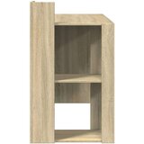 vidaXL Pisarniška pisalna miza sonoma hrast 103,5x56,5x94 cm inž. les | Shoptok.si