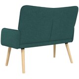  Kauč za dvoje Tamnozelena 115 x 61 x 87 cm tkanina | shoptok.hr