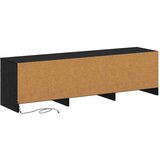 TV omarica z LED lučmi Črna Orehovina 140 x 34 x 40 cm, (5000112973) | Shoptok.si