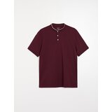 Sinsay Pamučna polo majica sa stojećim ovratnikom | shoptok.hr