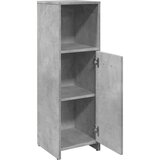 vidaXL Kopalniška omarica betonsko siva 30x30x95 cm iverna plošča | Shoptok.si