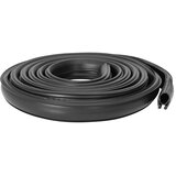  Brtva za garažna vrata Crna 41 x 33 mm 4 m PVC | shoptok.hr