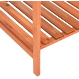 vidaXL Cvetlično korito za zelišča 80x60x80 cm trden les jelke | Shoptok.si