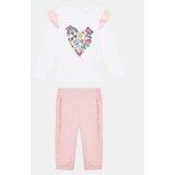 Guess Komplet bluza in hlače A3YG01 J1311 Bela Regular Fit | Shoptok.si