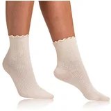 Bellinda FANCY MODAL SOCKS - Ladies Socks - Cream