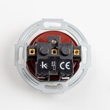  Kliklap - Retro zidna utičnica bez okvira 230V braon | Eponuda.com