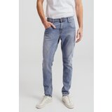 Legendww muške svetlo plave skinny farmerke srednjeg struka -model 131 .131-8203-l2